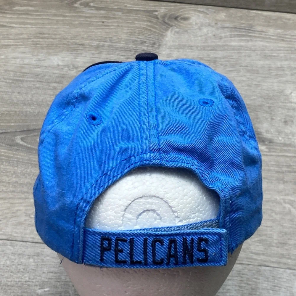 New Era Hat Myrtle Beach Pelicans Youth‎ OSFM Blue White Flame MiLB Baseball Cap